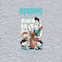 Reading is Groovy-baby basic onesie-Dave Perillo