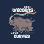 Real Unicorns-none polyester shower curtain-BlancaVidal