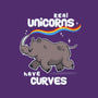 Real Unicorns-none stretched canvas-BlancaVidal