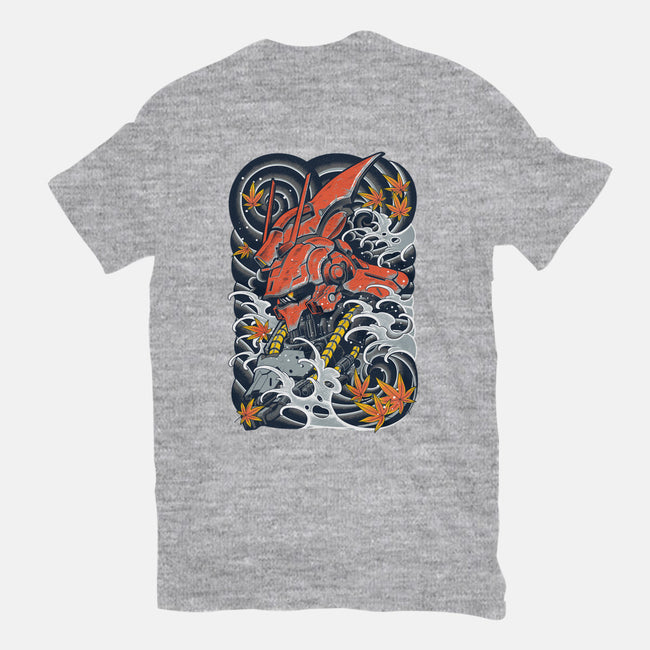 Red Mecha Ink-mens basic tee-Snapnfit