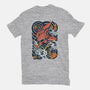 Red Mecha Ink-mens basic tee-Snapnfit