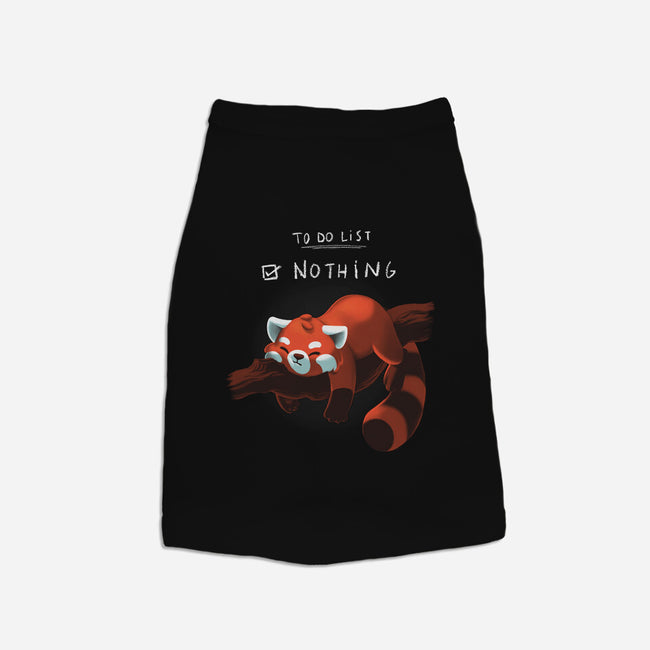 Red Panda Day-cat basic pet tank-BlancaVidal