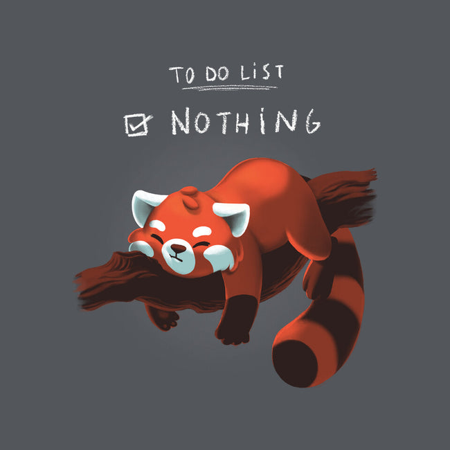 Red Panda Day-none polyester shower curtain-BlancaVidal