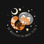 Red Panda Dream-none memory foam bath mat-ChocolateRaisinFury