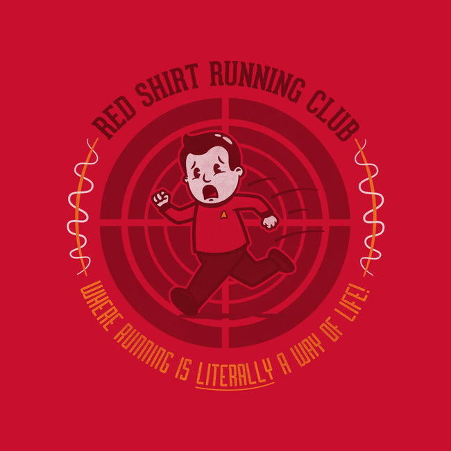 Red Shirt Running Club-none stretched canvas-Beware_1984