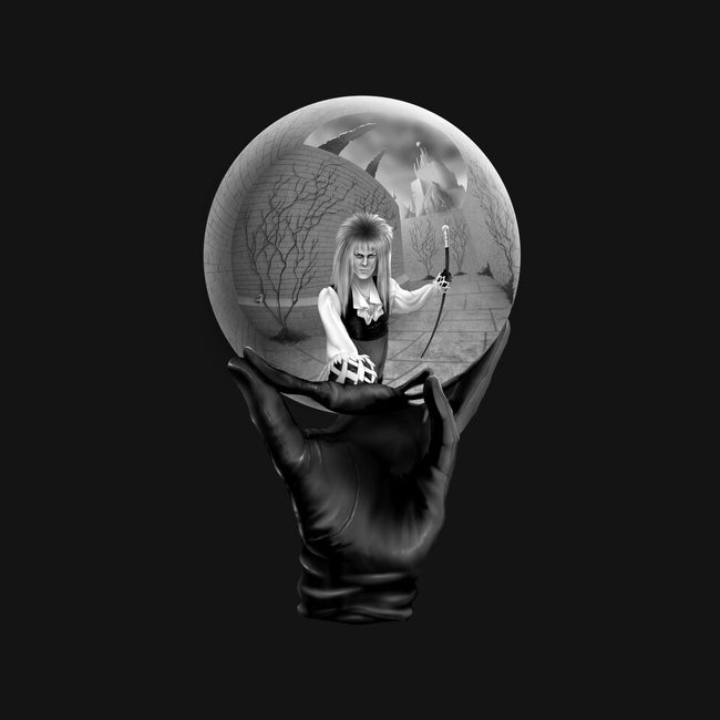 Reflecting Crystal Sphere-none removable cover w insert throw pillow-Kat_Haynes