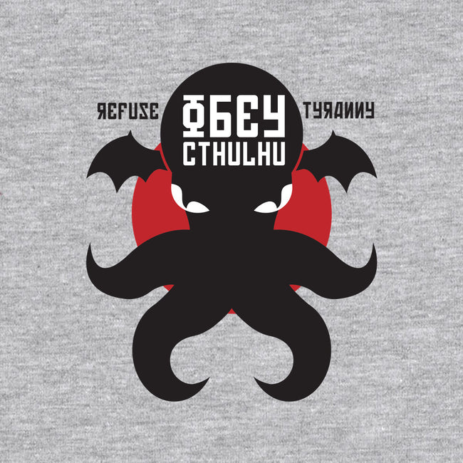 Refuse Tyranny, Obey Cthulhu-youth basic tee-Retro Review