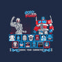 Robo Fighter-none glossy sticker-LavaLampTee