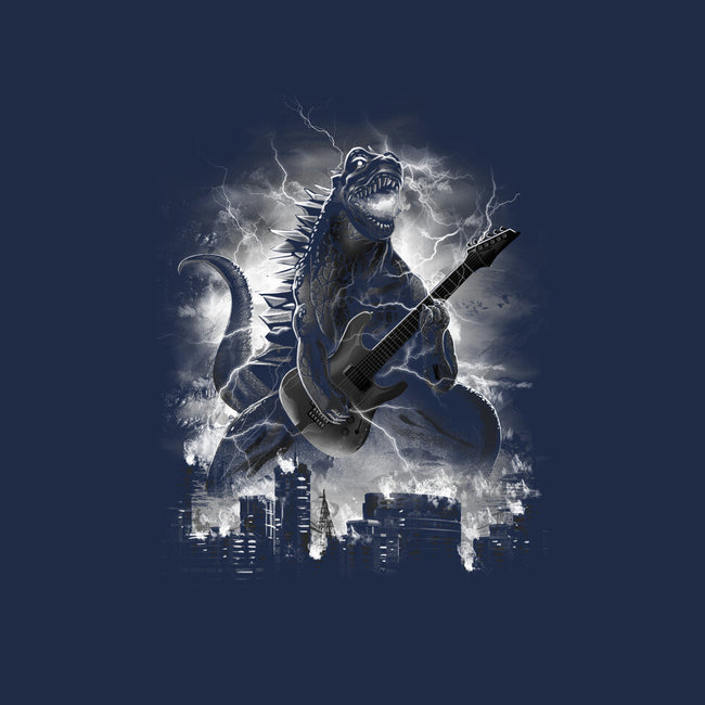 Rockzilla-none non-removable cover w insert throw pillow-dandingeroz