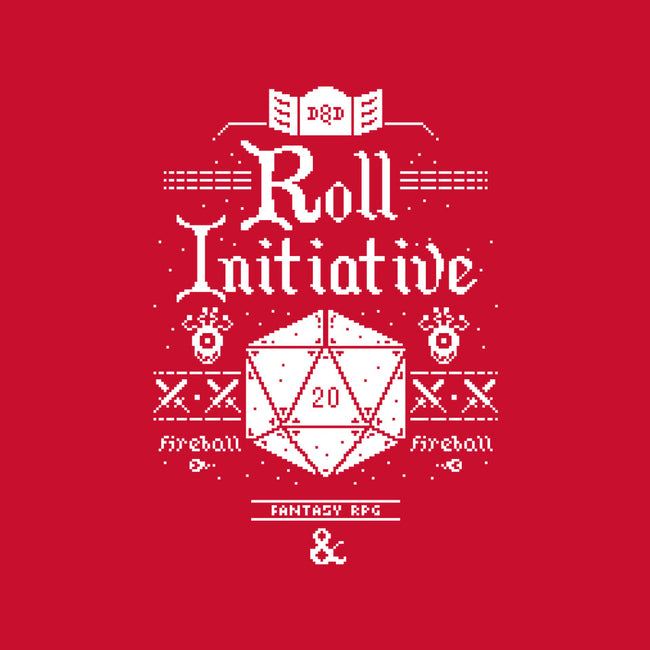 Roll Initiative-none glossy sticker-TeeKetch
