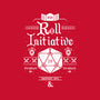 Roll Initiative-none glossy sticker-TeeKetch