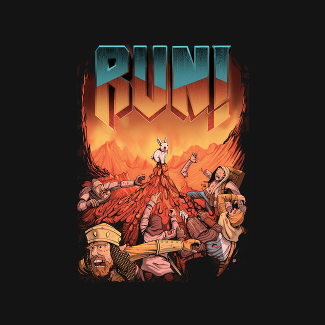 RUN!-unisex basic tee-MoisEscudero
