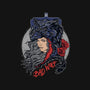 Bad Wolf Skinned-none removable cover w insert throw pillow-zerobriant