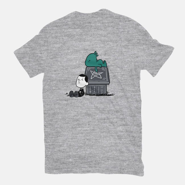 Call of Snoophulhu-womens fitted tee-queenmob