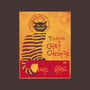 Chat du Cheshire-none non-removable cover w insert throw pillow-Harantula