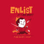 Enlist!-womens fitted tee-queenmob