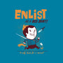 Enlist!-unisex basic tee-queenmob