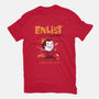 Enlist!-youth basic tee-queenmob