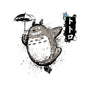 Flying With My Neighbor-none glossy sticker-DrMonekers