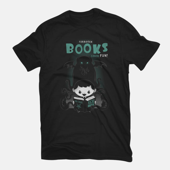 Forbidden Books are Fun!-womens fitted tee-queenmob