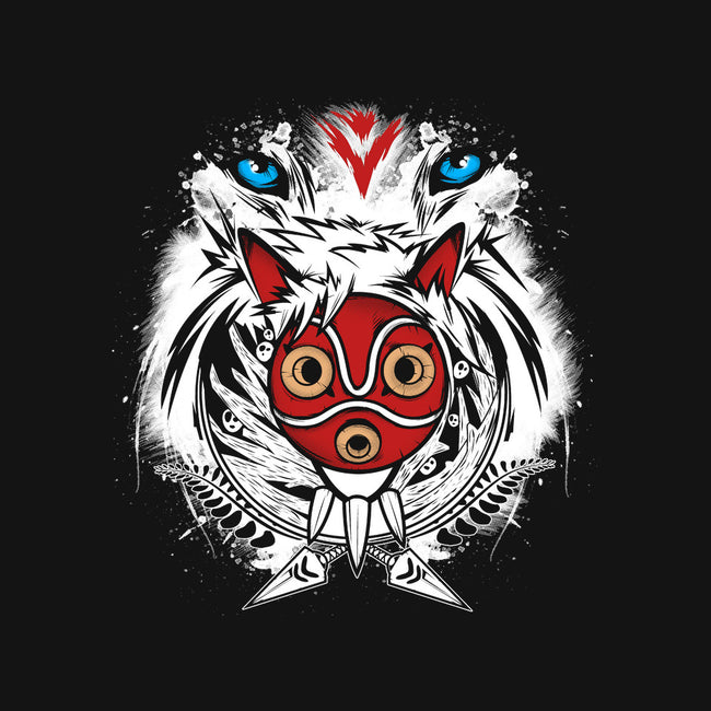 Forest Spirit Protector-none stretched canvas-InkOne