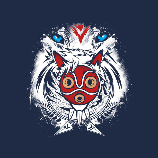 Forest Spirit Protector-mens basic tee-InkOne