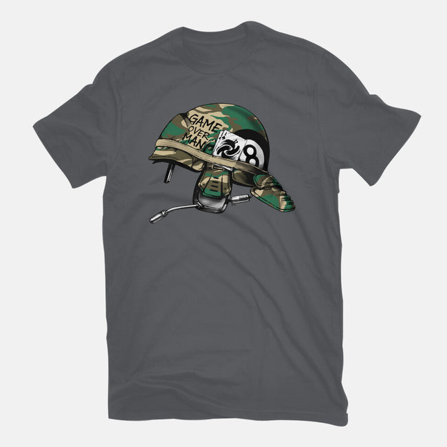 Game Over Man-unisex basic tee-6amcrisis