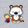 Hello Tiger-baby basic tee-mikehandyart