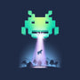 Invaders from Space-none glossy sticker-vp021
