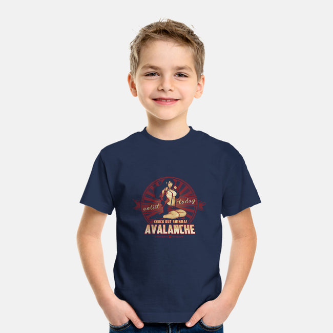 Knock Out Shinra!-youth basic tee-MeganLara