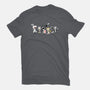 Run Away! Run Away!-womens fitted tee-queenmob