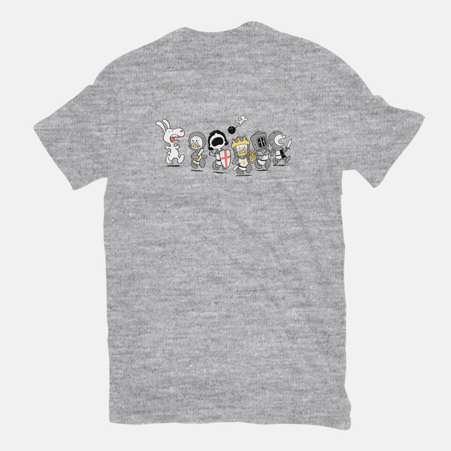 Run Away! Run Away!-mens basic tee-queenmob