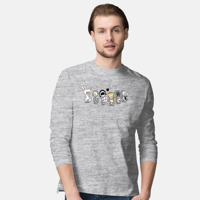 Run Away! Run Away!-mens long sleeved tee-queenmob