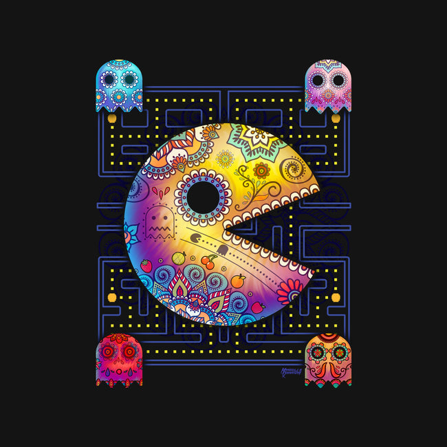 Pac Muertos-none stretched canvas-MoniWolf