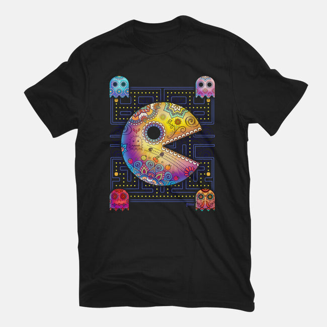 Pac Muertos-unisex basic tee-MoniWolf