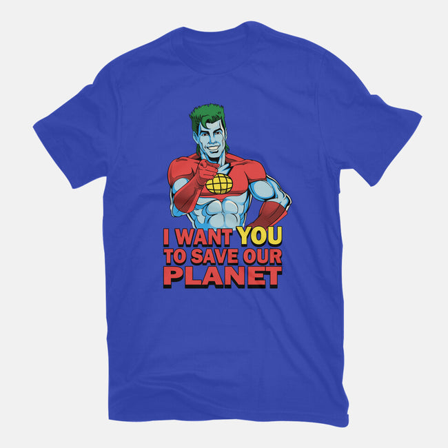 Planeteer Call-unisex basic tee-batang 9tees