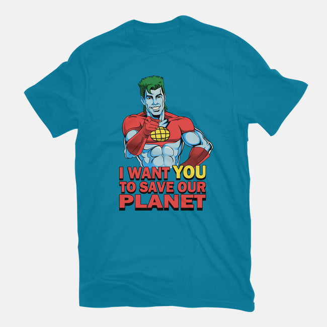 Planeteer Call-unisex basic tee-batang 9tees