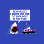 Polite Jaws-none removable cover w insert throw pillow-DinoMike