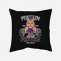 Protein Gym-none removable cover w insert throw pillow-Boggs Nicolas