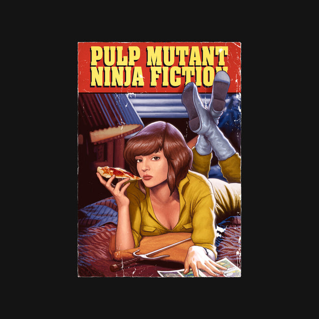 Pulp Mutant Ninja Fiction-none polyester shower curtain-Moutchy