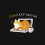 Purrrcrastination-none non-removable cover w insert throw pillow-BlancaVidal