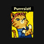 Purrrsist!-none stretched canvas-vomaria