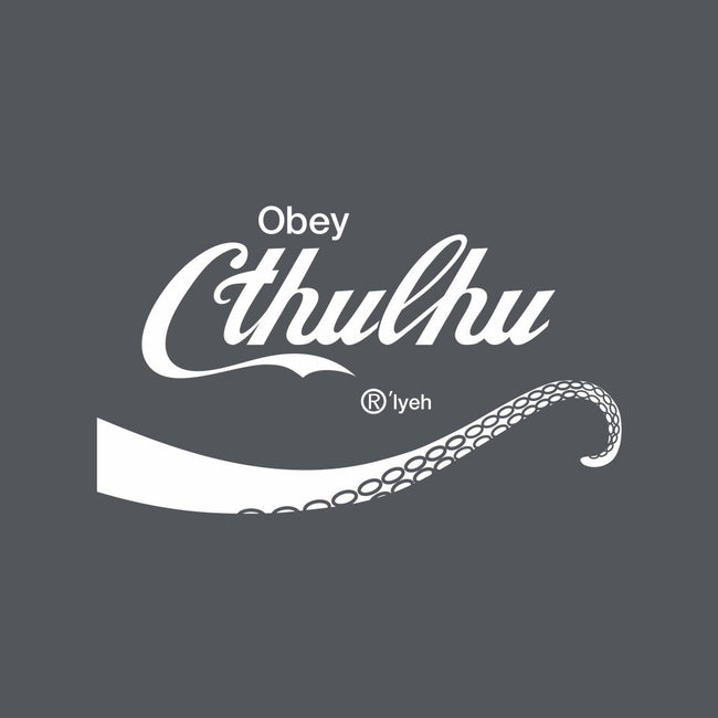 Obey Cthulhu-none polyester shower curtain-cepheart