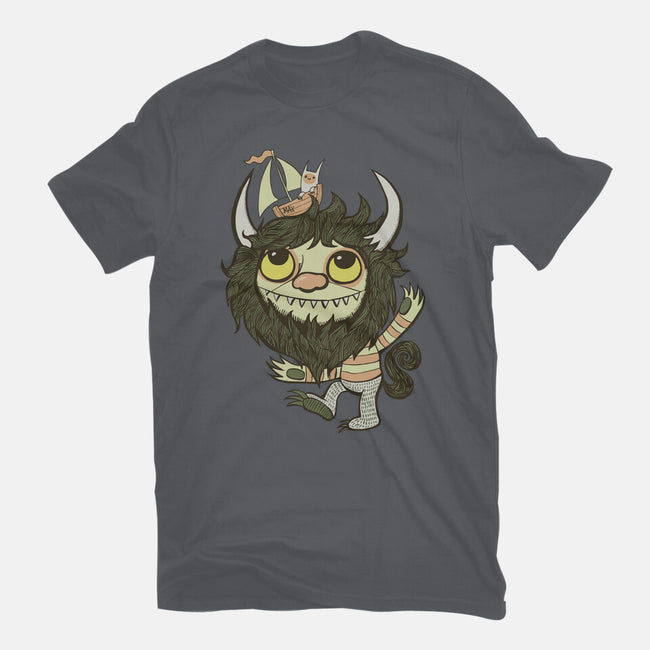 Ode to the Wild Things-mens long sleeved tee-wotto