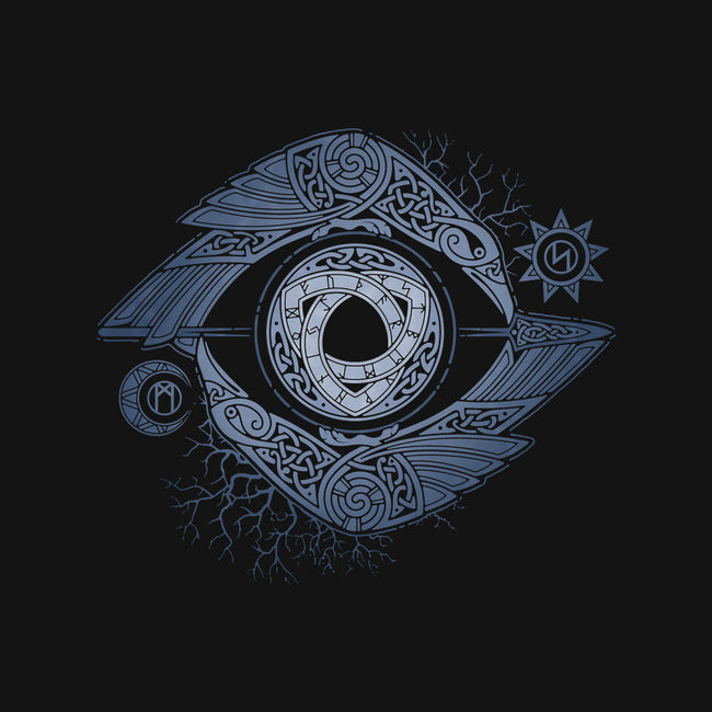 ODIN'S EYE-none removable cover w insert throw pillow-RAIDHO