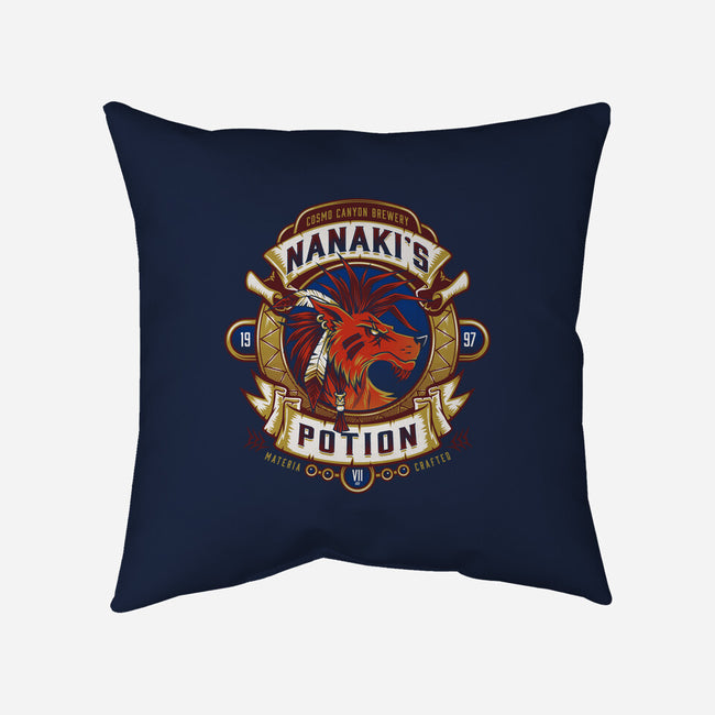 Nanaki's Potion-none removable cover w insert throw pillow-Nemons
