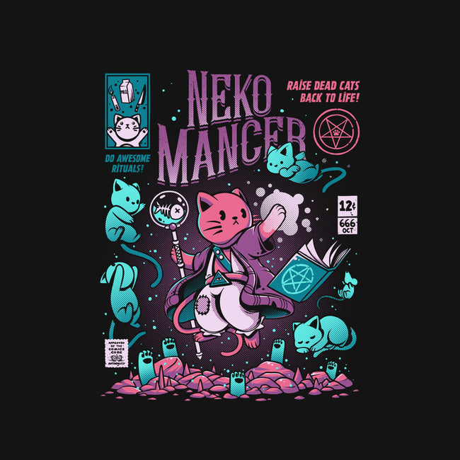 Nekomancer-cat basic pet tank-ilustrata