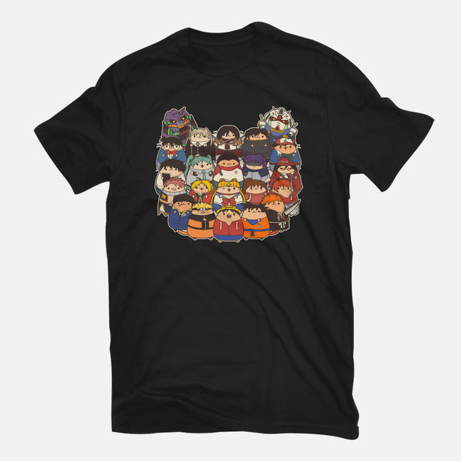 Nekonime-unisex basic tee-batang 9tees