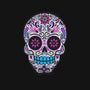 Neon Calavera-none stretched canvas-wotto