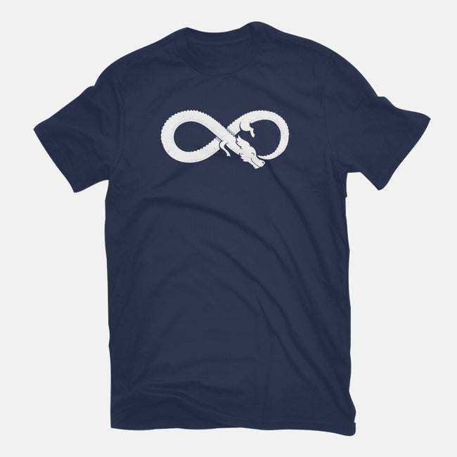 Never Ends-unisex basic tee-DinoMike